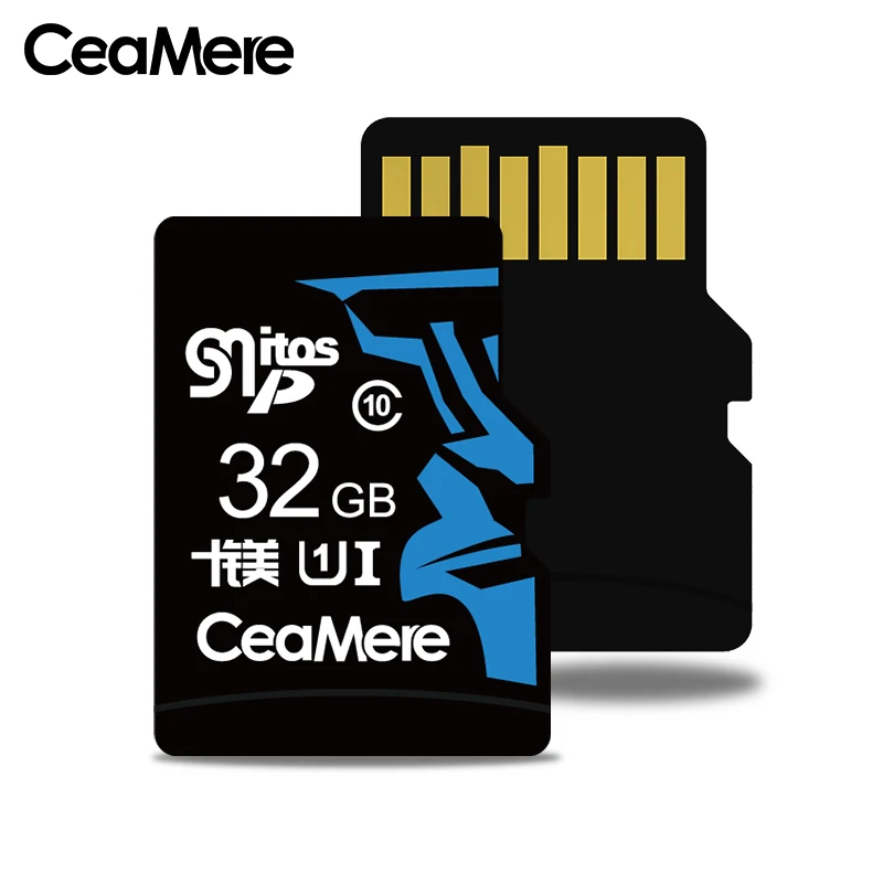 Карта памяти Micro SD CeaMere карта класса 10 U3 UHS 3 256 Гб 128 64 32 флеш 1 TF/SD карты для