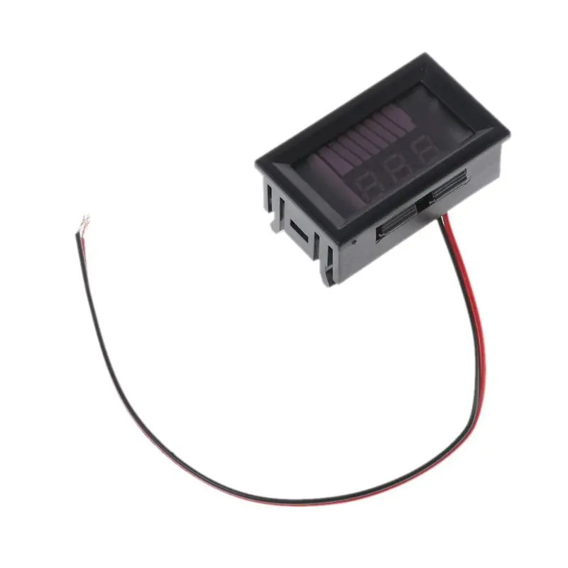 DC 12 V-72 V свинцово-кислотный цифровой индикатор емкости батареи тестер заряда вольтметр