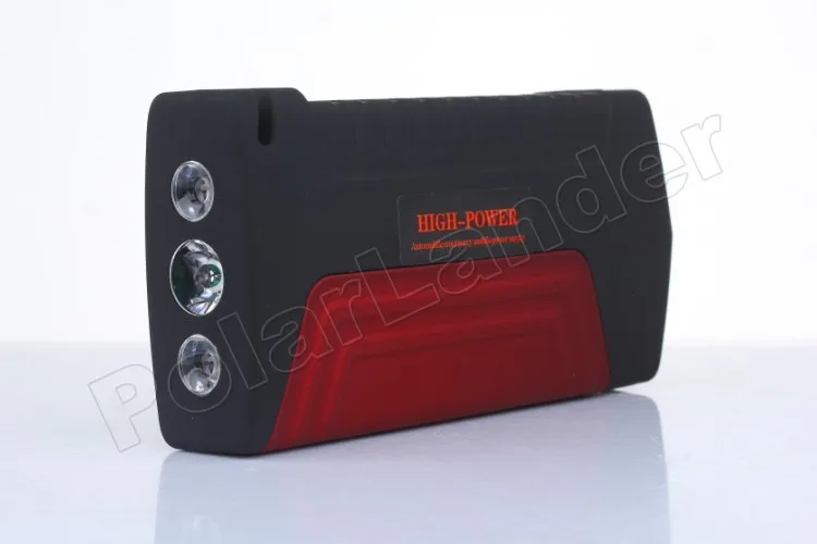 12 V автомобильное скачок стартер мульти-портативное зарядное устройство для мобильного телефона компьютера автомобиля мотоцикла красного цвета