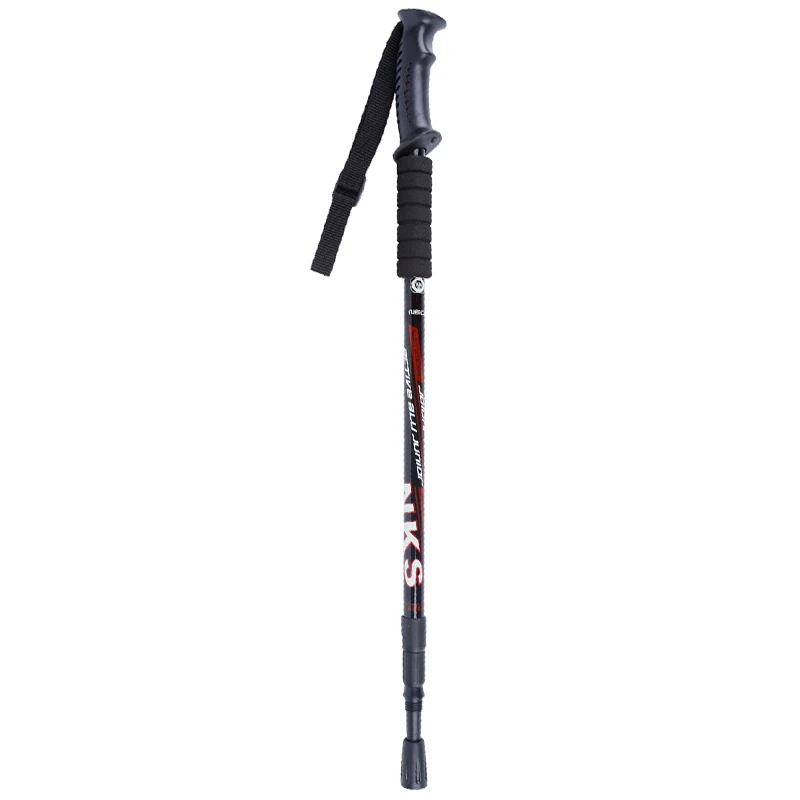 Pólos de Caminhada Liga de Alumínio de Tiro Lote Caminhada Pólo Nórdica Telescópica Alpenstock Bengala Muleta Senderismo 1 Par - 2 Pçs 4 Pólos de Caminhada Nórdica Telescópica Alpenstock Bengala