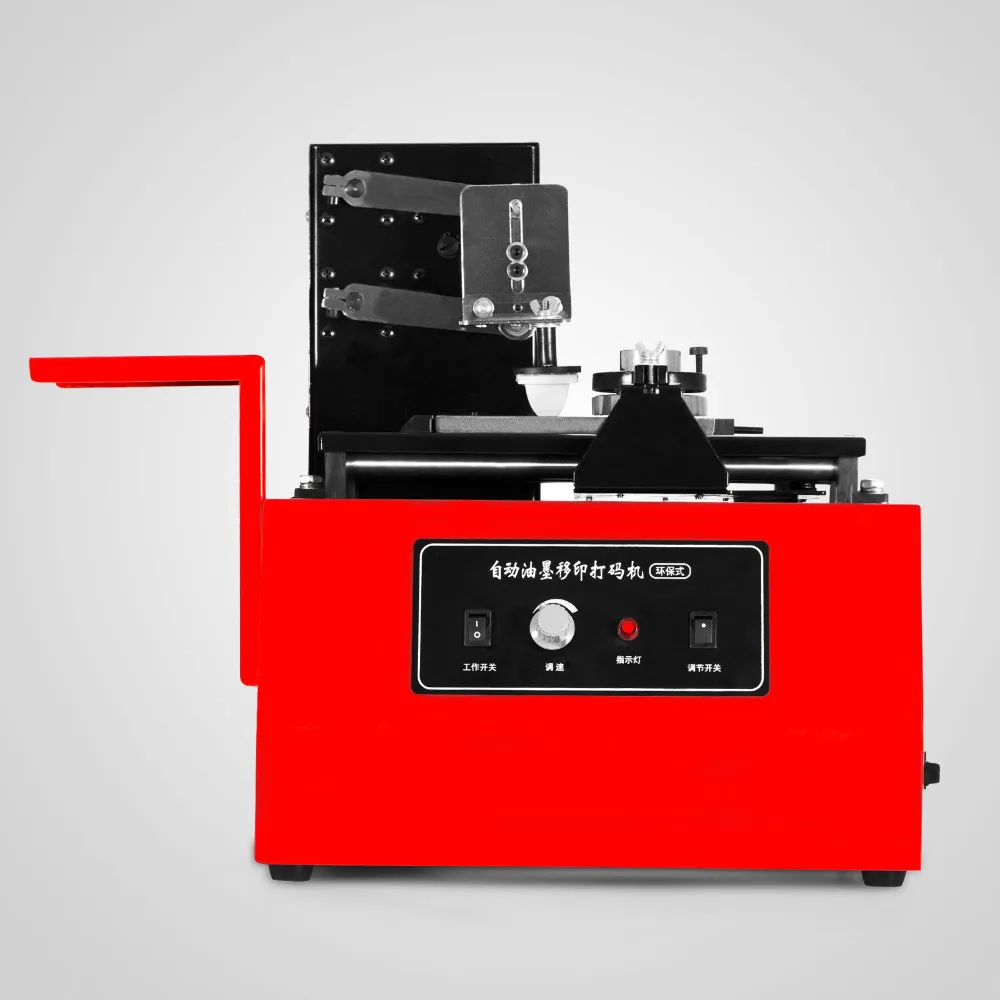 

one color open ink pad printer machine