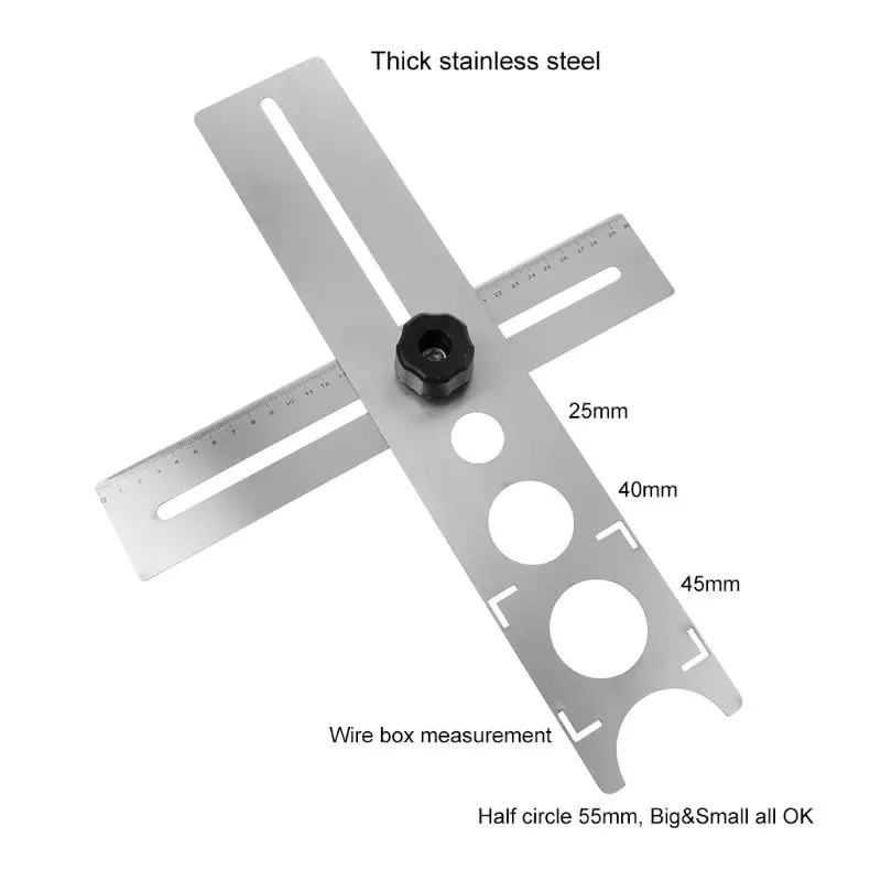Многофункциональная плитка локатор перфоратор Tapper Регулируемая плитка крепления украшение аксессуар измерительный циркуль для