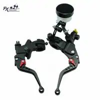7/8" For Yamaha FZ6 FAZER 2004 - 2011 2005 2006 Motorcycle Master Cylinder Reservoir Brake Clutch Lever Hydraulic Brake Lever