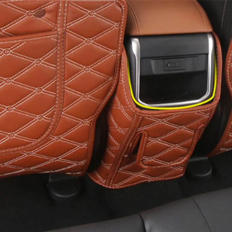 Автомобильное сиденье Anti Kick Mat для Geely Emgrand X7 EmgrarandX7 EX7 FC SUV Vision X6 NL4|Чехлы на