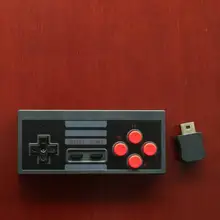 2,4G беспроводной контроллер геймпад для Nintend мини NES Classic Edition консоли игровой контроллер игровые устройства с джойстиком