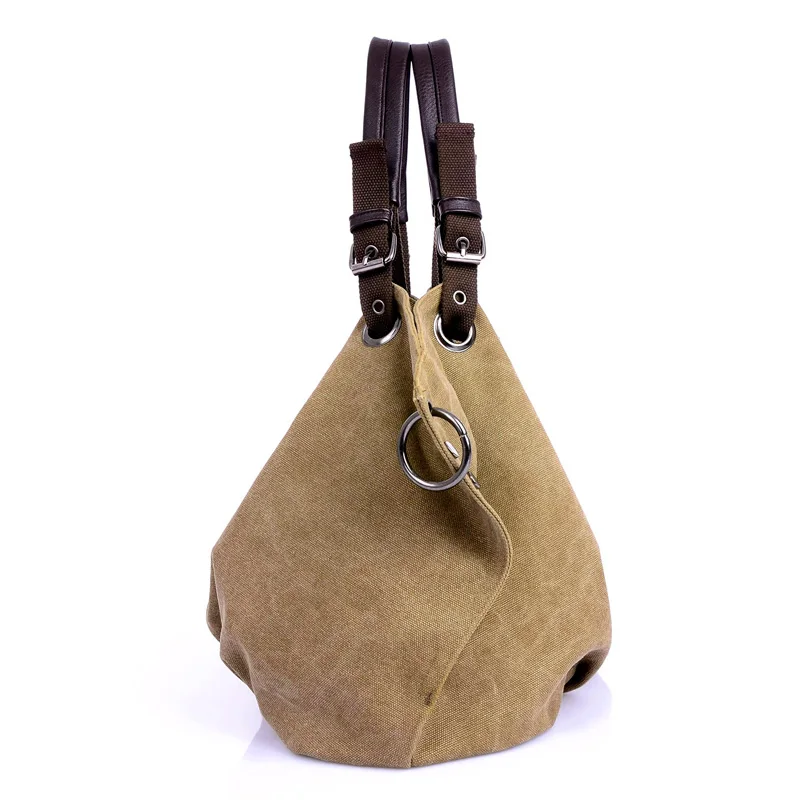  Women Canvas Messenger Bags Female Crossbody Bags Solid Shoulder Bag Fashion Casual Designer Female - 32605162079