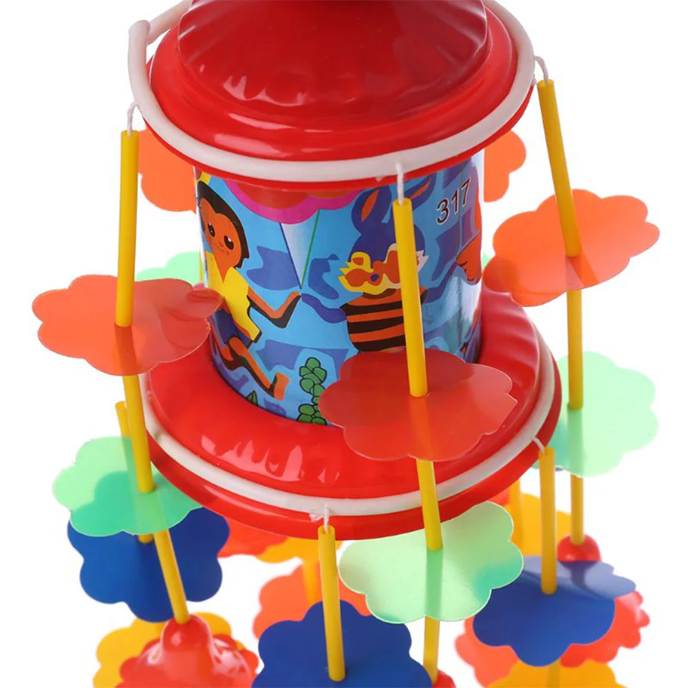 MrY детская заводная кровать коляска музыкальная вращающаяся ветряные колокольчики погремушки колокольчики игрушки для новорожденных 0-12 месяцев
