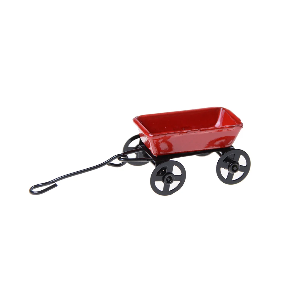 metal pull along cart