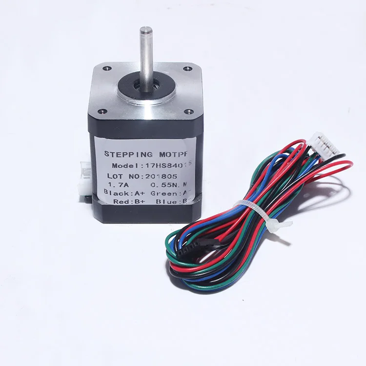 

For 3D printer motor 1pcs 4-lead Nema17 Stepper Motor 42 motor Nema 17 motor 42BYGH 1.7A (17HS8401S) with DuPont line