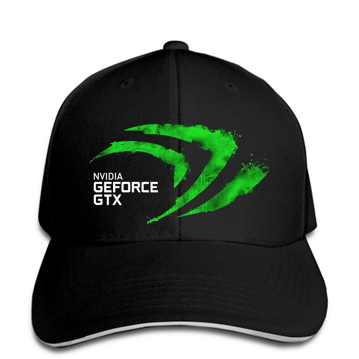 

NVidia GeForce GTX Gaming Graphics Card Black Baseball Cap Printed Round Men Men Baseball Cap Cheap Price Top Snapback Cap