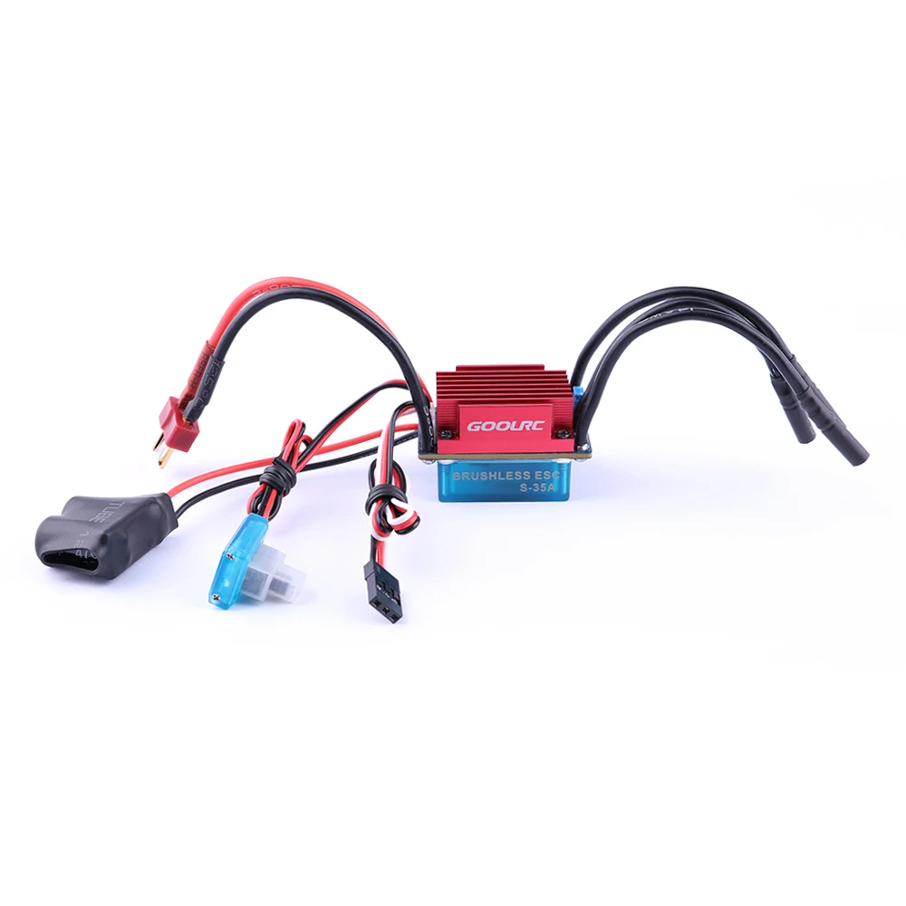 

Original GoolRC S-35A Brushless ESC Electric Speed Controller with 5V/2A BEC for 1/12 1/14 1/16 RC Car