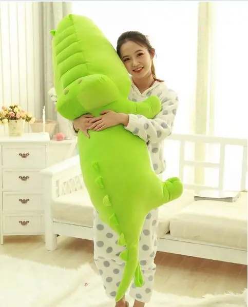 huge lovely crocodile toy plush cartoon crocodile doll big green crocodile toy gift about 150cm