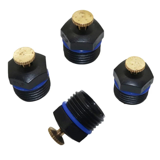 8Db G1 / 2 "Porlasztó Hűtő Fúvóka Centrifugális Permetező Kerti Sprinkler Rendszer Mikro-Duzzéra Állítható Párásító