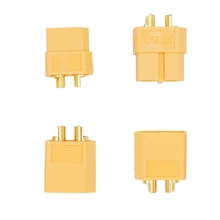 2000 пара по DHL FedEx XT60 Штепсель мужской женский для Lipo Батарея 20% Off