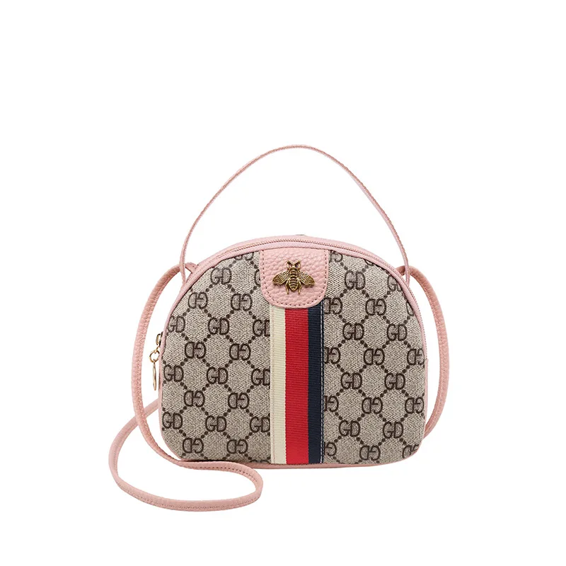 

Little bee bag handbag simple shoulder bag shoulder bag Messenger bag PU Leather Phone Coin Bag new trend Handbag Crossbody Bag