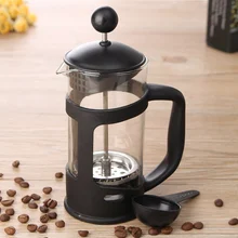 350 ml francés prensa cafetera de émbolo de café prensa de filtro de té de vidrio resistente al calor olla de café en casa accesorios