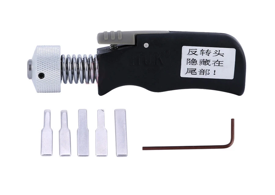 

HUK High Quality Straight Shank Civil Plug Spinner Quick Turning Tools Locksmith Tool