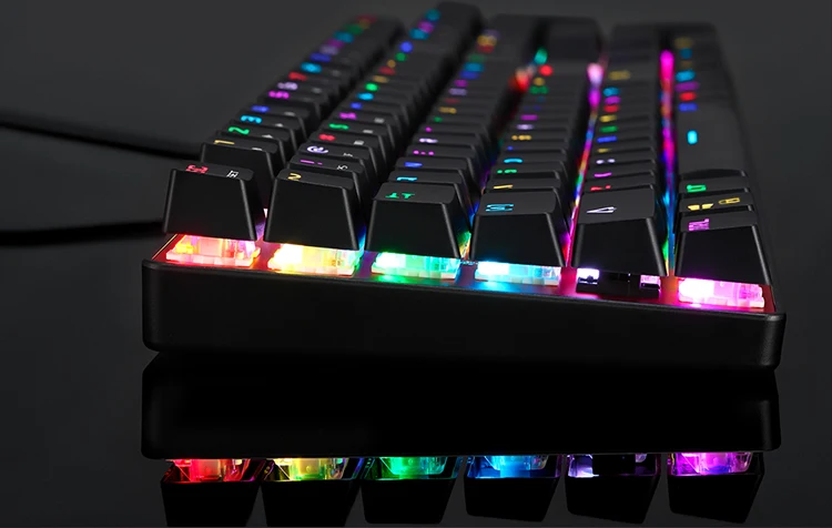 MOTOSPEED CK104 русская английская механическая клавиатура с RGB подсветкой анти-ореолы игровая клавиатура для Teclado игровой компьютер