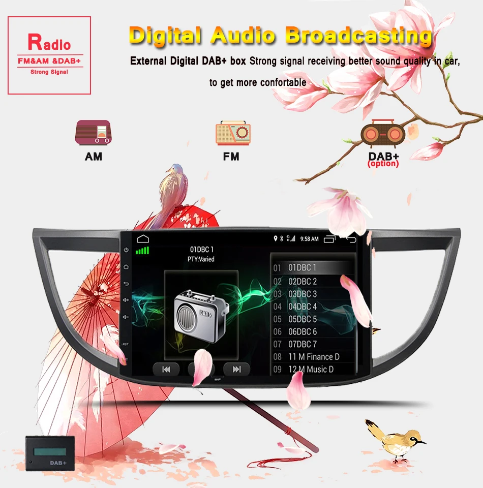 Flash Deal 10.1 inch Octa Core Android 9.0 Car DVD Player Navigation GPS Fit Honda CRV 2012 2013 2014 2015 16 TV 4G Radio Stereo Head Unit 11