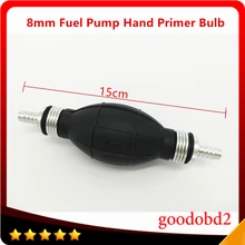 Carros 8mm bomba de combustível diesel mão primer bulbo todos os fuelsblength para o navio do carro barco bomba de combustível marinha primer bulbo mão primer bomba