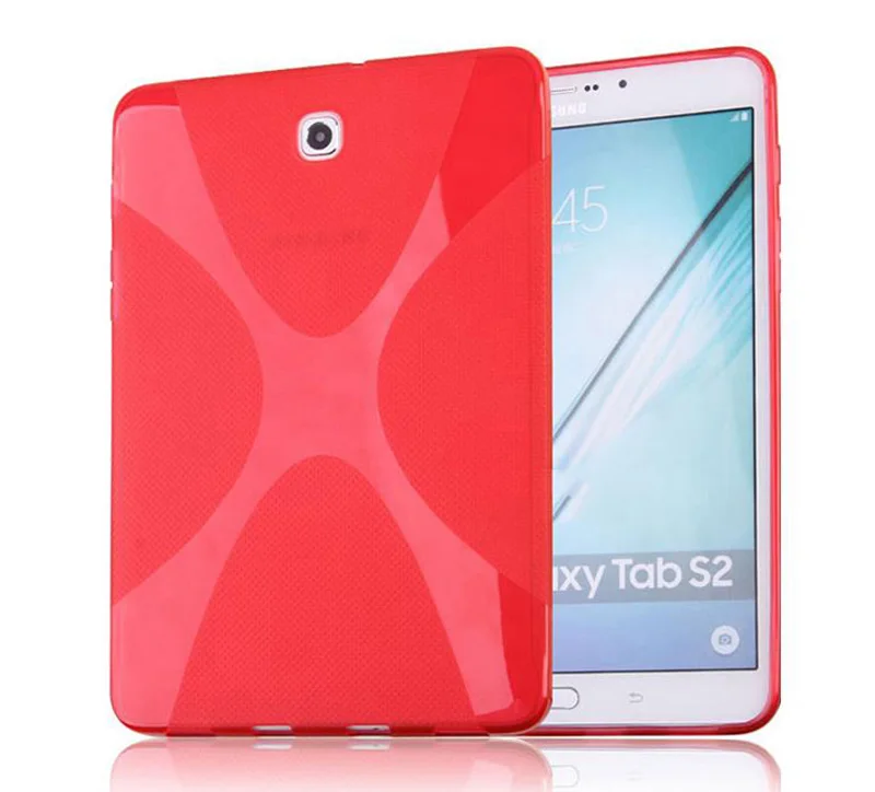 

X Line Matte TPU Gel Silicon Skin Rubber Case Funda Capa Cover For Samsung Galaxy Tab S2 8.0 SM-T710 SM-T715 T710 T715 T713 T719