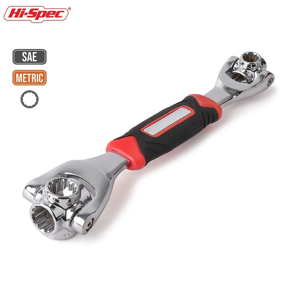 Hi-Spec 48 in 1 Torque Wrench Multitools Keys Set Universal Socket Wrench Spanner Spline Bolts Torx 360 Degree Repair Hand Tools Hi-Spec 48 in 1 Torque Wrench Multitools Keys Set Universal Socket Wrench Spanner Spline Bolts Torx 360 Degree Repair Hand Tools