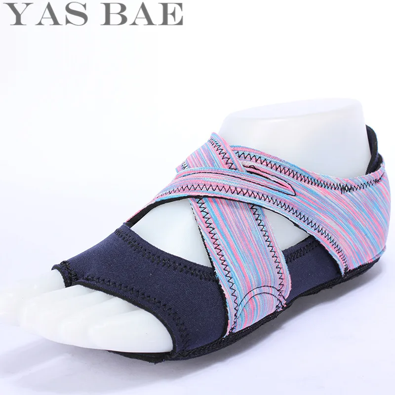 

Yas Bae Sale Design Cross Straps Indoor Slip Resistant Breathable Light Weight Yoga Shoes for Women Purple
