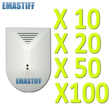 10/20/50/100 шт. Регулируемая чувствительность армированное стекло разбития датчик вибрации удара для Комплектующие системы охранной сигнализации(Системы