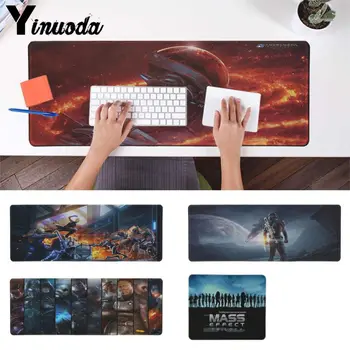 

Yinuoda cool mass effect gamer Keyboards Mat Rubber Gaming mouse pad Desk Mat Decorative desktop gaming mouse mat pad for cs go