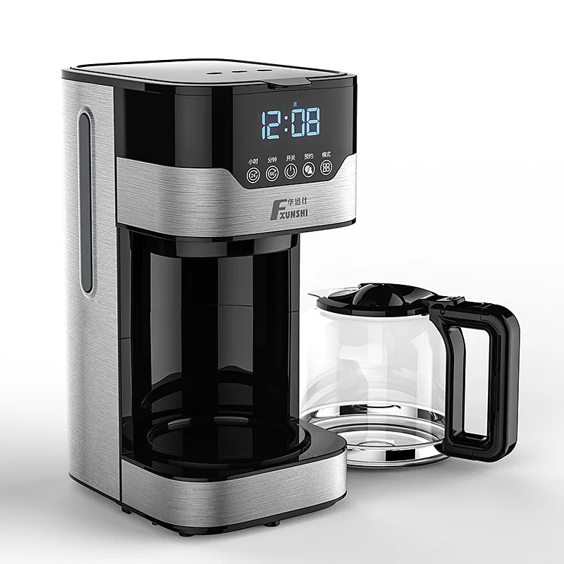 1.5L 220 В Автоматическая изоляционная капельная Кофеварка Smart Touching портативная машина для приготовления чая и кофе 800 Вт кафе машина 164x205x325 мм