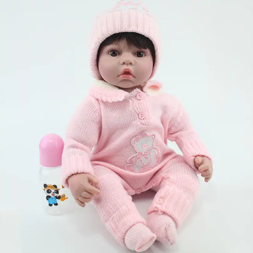Muñecas reborn de silicona de 50 cm, juguete de vinilo barato para la venta de princesas, bebés recién nacidos, muñecas para dormir, regalo de cumpleaños a la moda encantador|reborn baby doll toy|baby