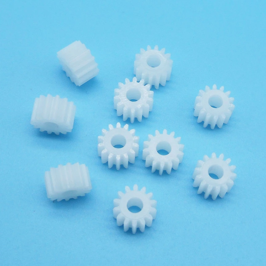 143a 0.5m Gears 14 Teeth Modulus 0.5 Plastic Pinion Toy Parts