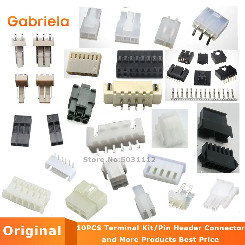 

10PCS 4.2MM connector 5557/5569 double row straight pin female socket solder plate pin socket 2P4P6P8P10P12P-24P