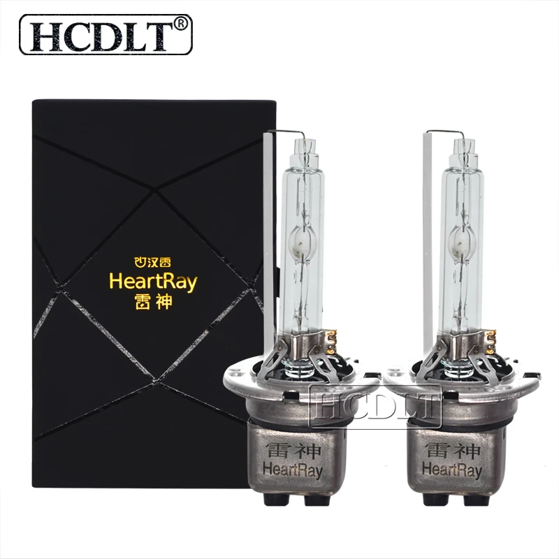 HCDLT 45W D2H HeartRay HID ксеноновые лампы 4800K 5800K быстрая яркая лампа для 55W автомобиля свет