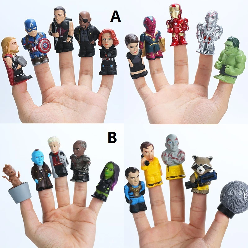 avengers finger puppets