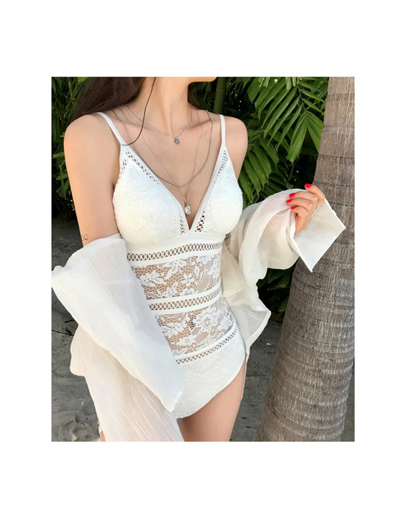 One-Piece-Sexy-Lace-Push-Up-Women-Swimsuit-Cut-Out-Bodysuit-Backless-Deep-V-Solid-Black-White-Beach-Wear-Women-Swim-Suit-SCL521 (13)