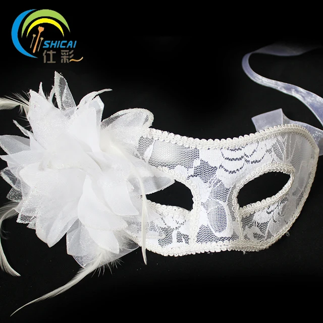 online shop christmas decoration mask prom lace cutout princess