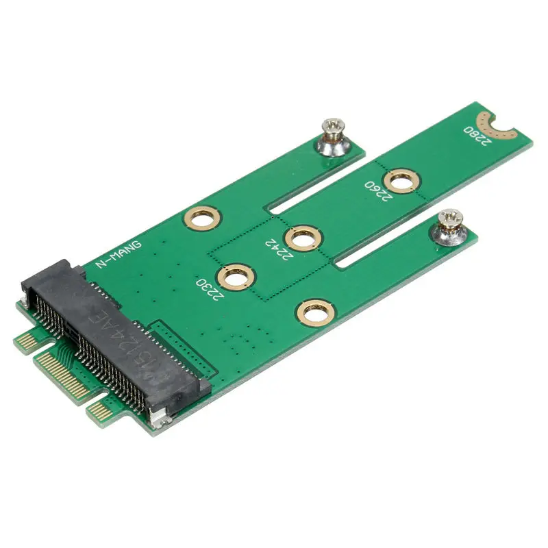 Msata Mini PCI E 3 0 Ssd для Ngff M.2 B Ключ Sata Интерфейс адаптер карта|Платы расширения| |