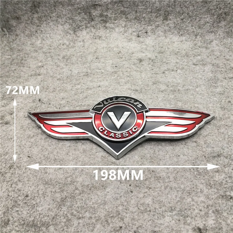 Yecnecty 2X наклейка для мотоцикла ABS мотоцикл топливный бак для газа наклейки эмблема для Kawasaki VN Вулкан Классический VN400 500 800 1500