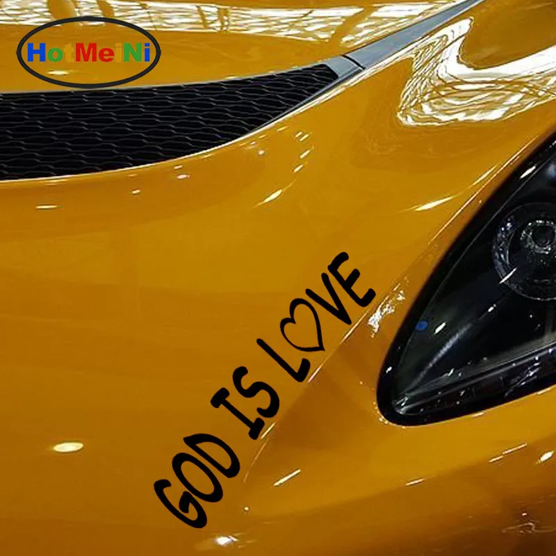 

Devout Christian Catholic Judaism God Is Love Heart Sticker for Truck SUV Window Door Bumper Kayak Home Car Decor Vinyl Decal
