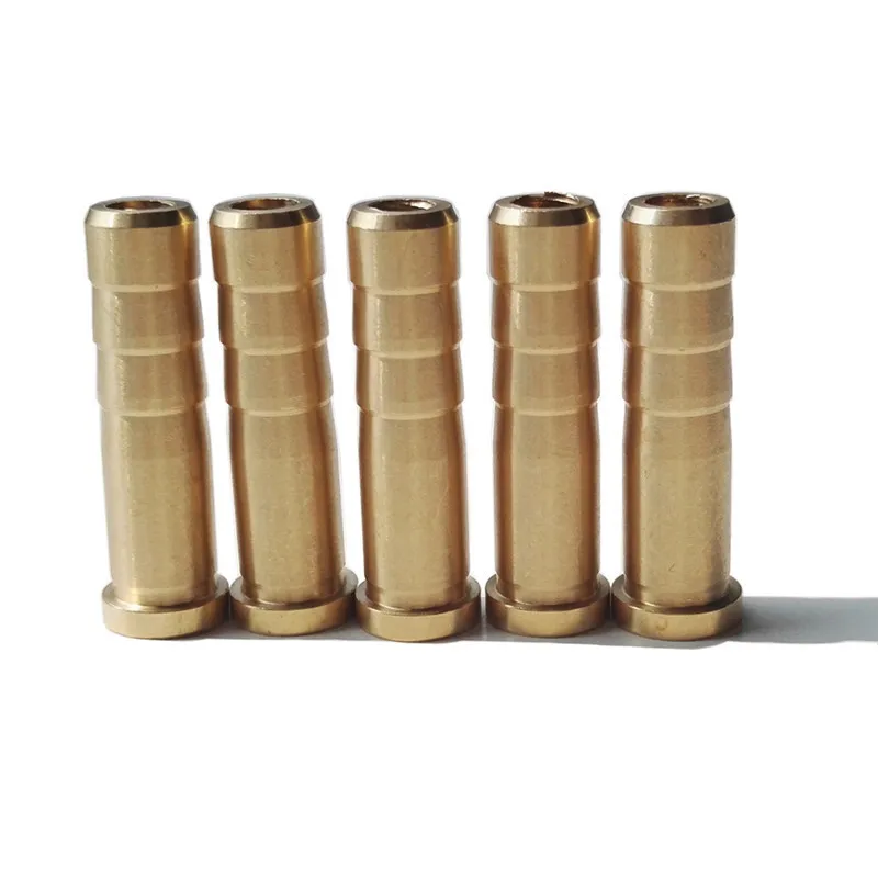 12pcs Arrow Insert Brass Copper Base Fit ID6.2mm OD7.6mm Arrow Shaft For Arrow Outdoor Shooting Training Archery Accessories