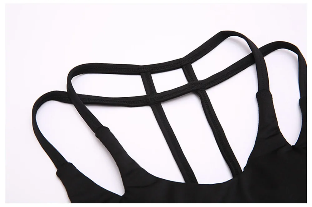Sexy Sports Bra for Women Running Fitness Athletic Vest Popular Full Cup Sport Bras Hollow Out Yoga Top Woman Push Up Underwear  (14)
