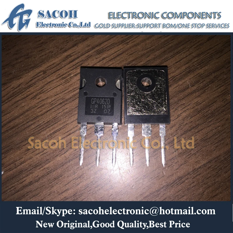 

Free Shipping 10Pcs IRGP4062D GP4062D GP4062 4062D TO-247 24A 600V Power IGBT transistor