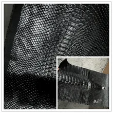 45 см* 140 см/шт Змеиный узор крокодиловый узор трехмерная гладкая текстура Дизайнерская кожаная ткань пальто pu ткань