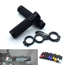 Универсальный 7/8 ''22 мм мотоциклетная противоскользящая ручка с ЧПУ для Suzuki GSXR600 GSXR750 GSR600 GSR750 SFV650