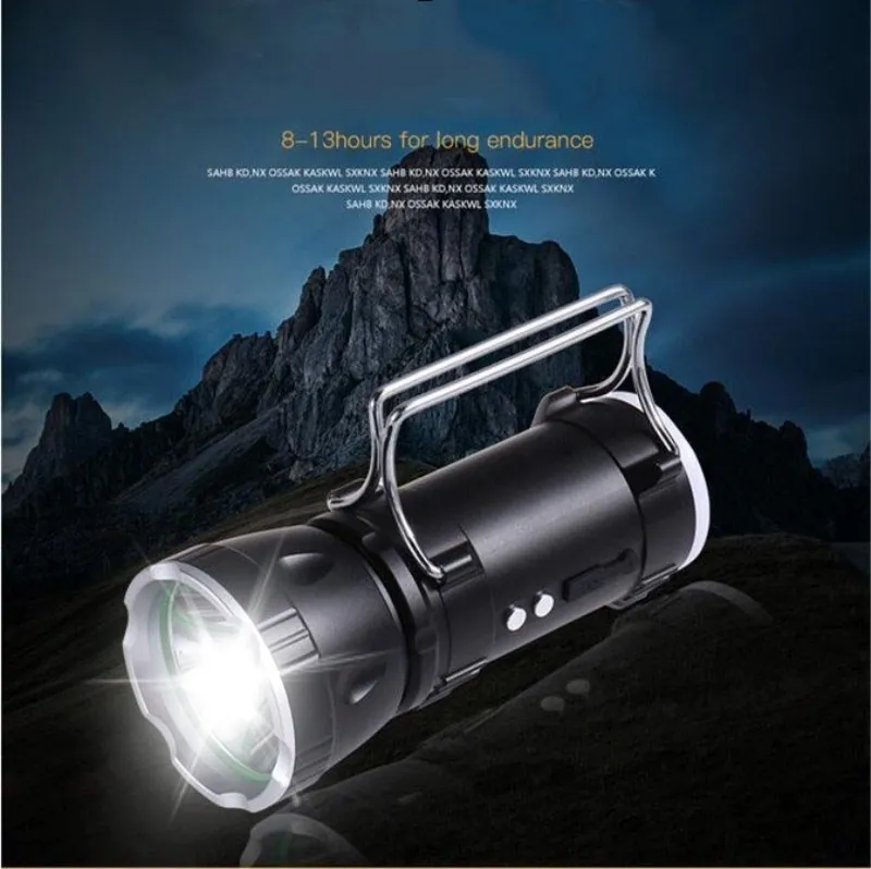 

Built-in 6000mah Outdoor Portable Explosion-Proof Searchlight Glare Long-Range Multi-Function LED Flashlight for Camping