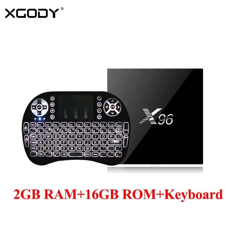 XGODY X96 TV BOX 2GB 16GB font b Android b font 6 0 S905X Quad Core