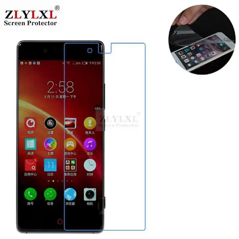 HD мягкая пленка для ZTE Nubia Z9 Z11 z17 MAX MINI Minis защитная пленка|Защитные стёкла и плёнки|