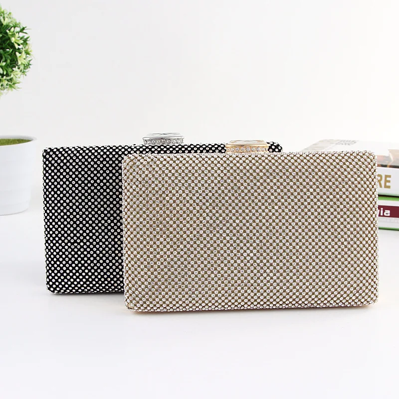 

2016 diamond hard Women Clutches brand designer High Quality Messenger Bags Casual Cross Body Bags Envelope evening party Tote