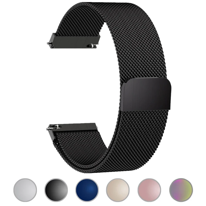 

ASHEI 22mm Magnetic Milanese Loop Strap For Samsung Galaxy Watch 46mm Band 20mm Bracelet Strap For Samsung Galaxy Watch 42mm